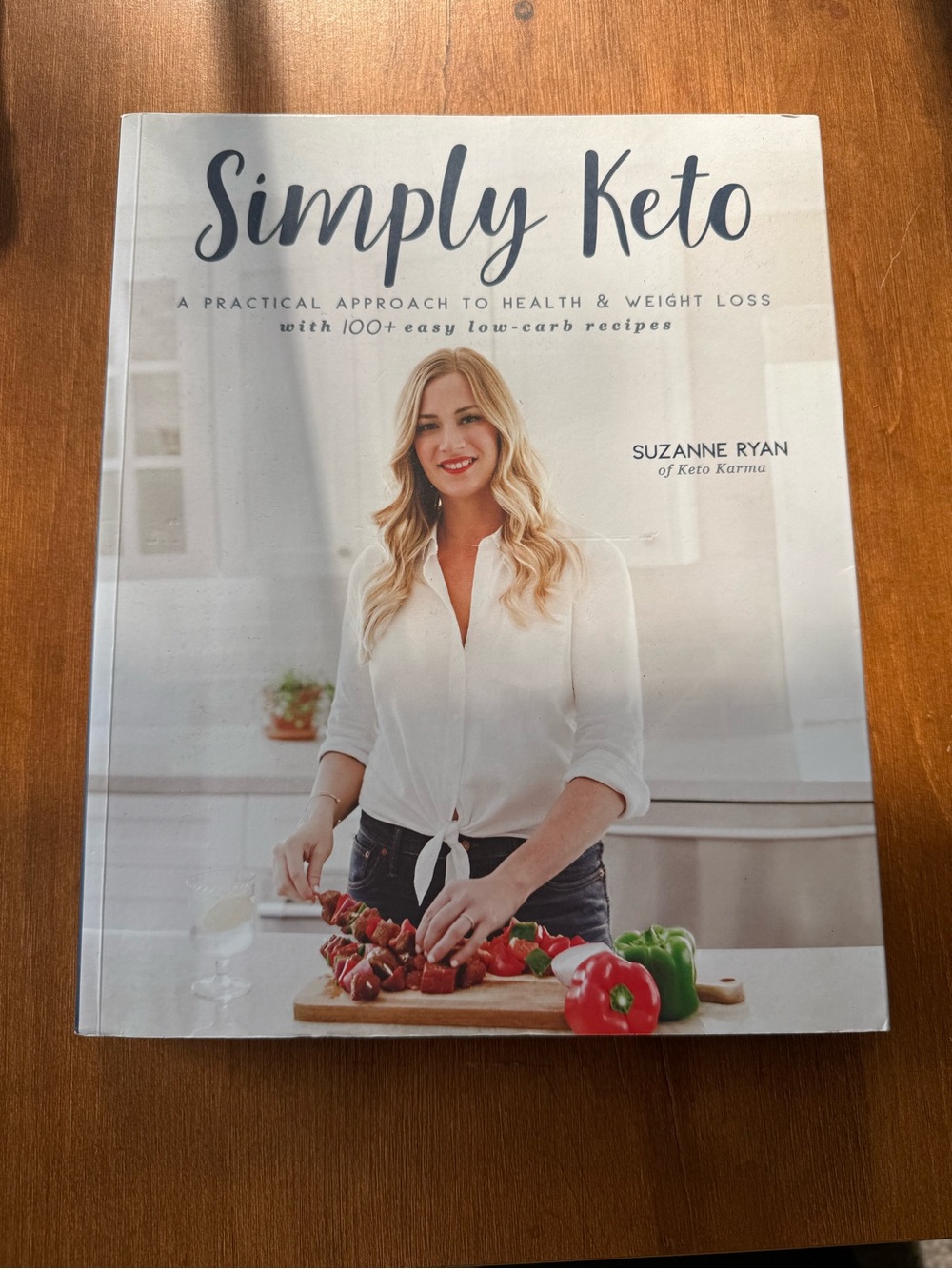 Simply Keto Cookbook - White Cover